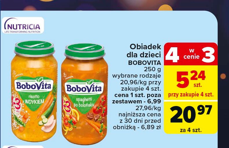 Risotto z indykiem Bobovita promocja