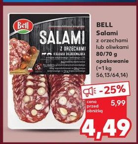 Salami z oliwkami Bell polska promocja w Kaufland