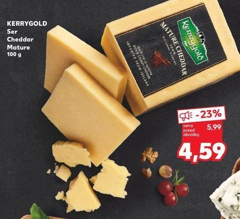 Ser cheddar mature Kerrygold promocja