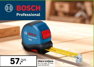 Miara zwijana Bosch Professional promocja w Leroy Merlin