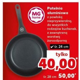 Patelnia aluminiowa verden 24 cm Mg home promocja