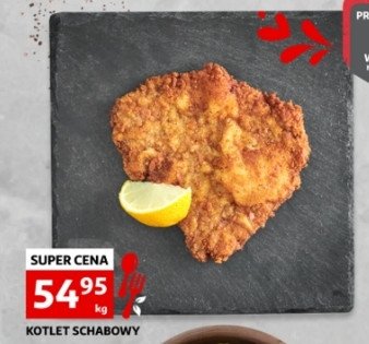 Kotlet schabowy promocja w Wafelek