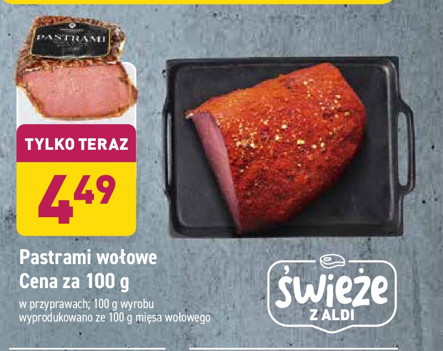 Pastrami wo艂owe promocja