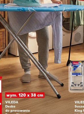 Suszarka na pranie King Ultimate lub Magnum wym. 174 x 56 x 112 cm VILEDA promocja w Kaufland