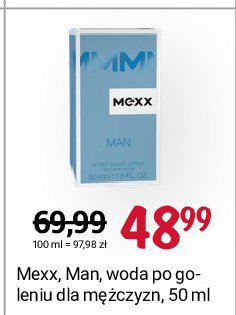 Woda po goleniu MEXX MAN promocja