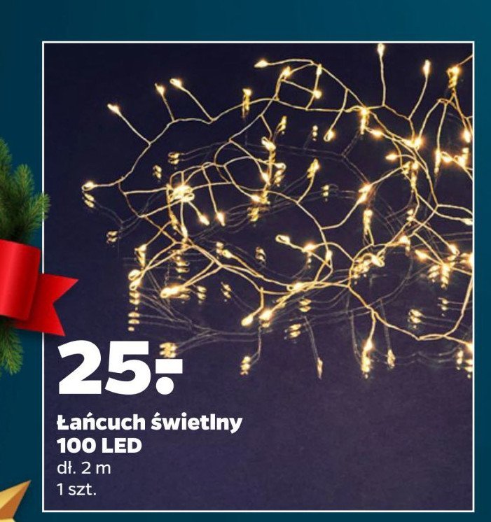 Łańcuch świetlny 100 led promocja