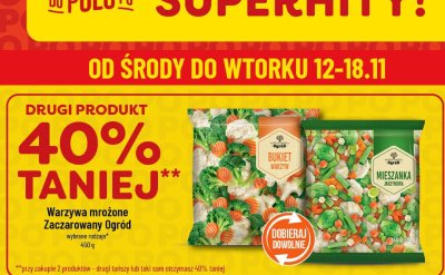 Warzywa mrożone Mieszanka Jarzynowa 450g promocja w POLOmarket