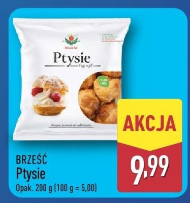 Ptysie BRZEŚĆ różne rodzaje promocja w Aldi