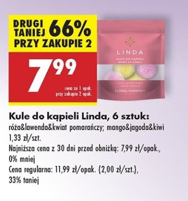 Kule do kąpieli róża-lawenda-kwiat pomarańczy Linda promocja