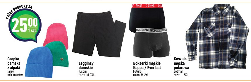 Bokserki m臋skie m-xl Everlast promocja
