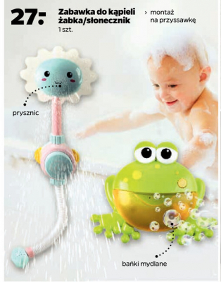 Zabawka do kąpieli żabka promocja