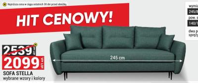 SOFA STELLA promocja w Merkury Market