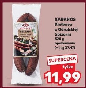 Kiełbasa z góralskiej spiżarni Kabanos promocja