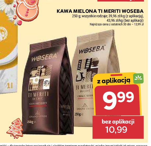 Kawa Woseba ti meriti un caffe gusto raffinato promocja