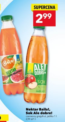 Nektar czerwony grejpfut 1 l Ballai! promocja w LEWIATAN