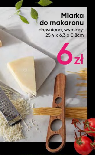 Miarka do makaronu 25.4 x 6.3 x 0.8 cm promocja