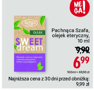 Olejek zapachowy sweet dream Pachn膮ca szafa promocja