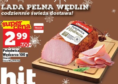 Polędwica Wędzona Olewnik promocja w TOPAZ