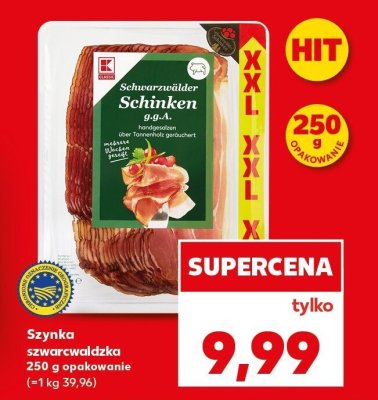 Szynka szwarcwaldzka promocja w Kaufland