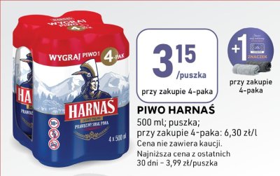 Piwo Harnaś promocja w Stokrotka