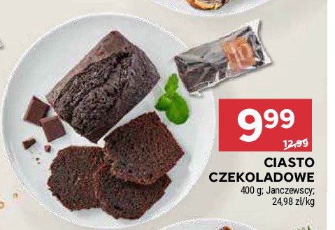 Ciasto czekoladowe Janczewscy promocja