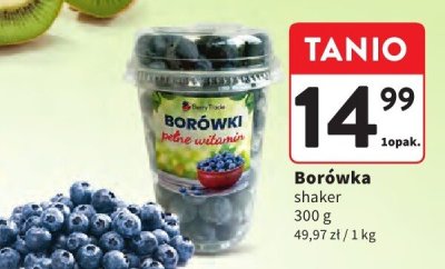 Borówka shaker promocja w Intermarche