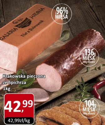 Filet z Bobrownik wędlina 1kg promocja w Market Point