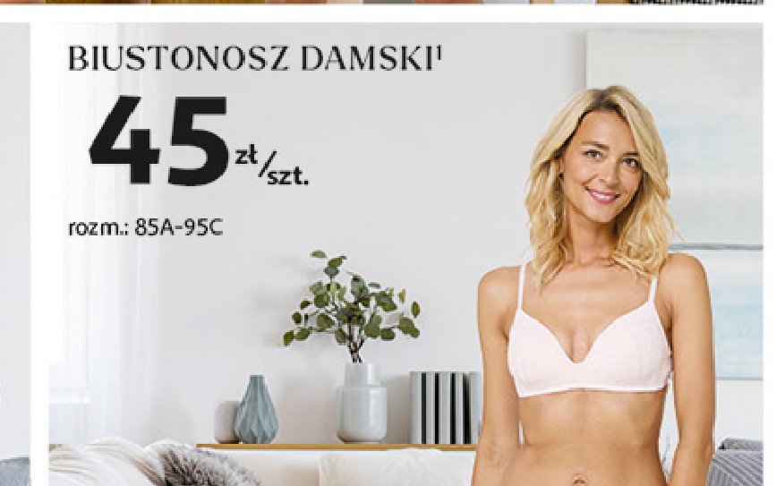 Biustonosz damski Auchan inextenso promocja