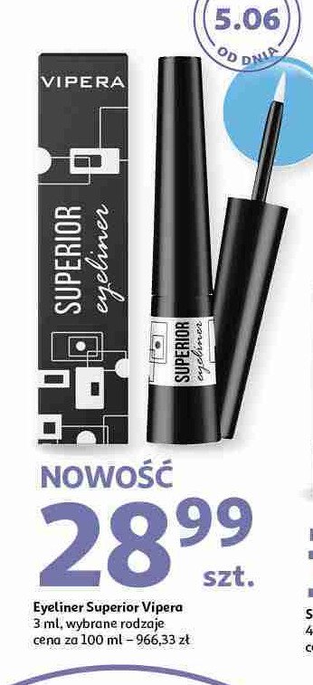 Eyeliner superior Vipera promocja