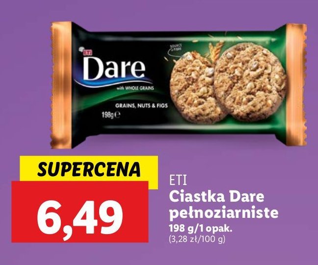 Ciastka kakaowo-orzechowe Eti dare promocja