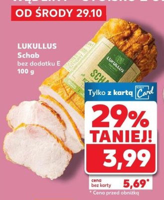 Schab bez dodatku E 100 g promocja w Kaufland