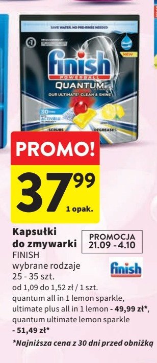 Tabletki do zmywarek lemon promocja