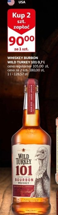 Bourbon Wild turkey 101 promocja