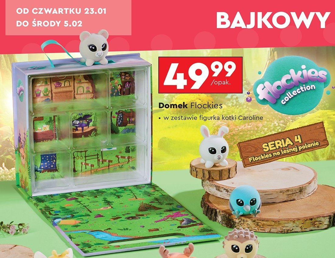 Domek flockies promocja