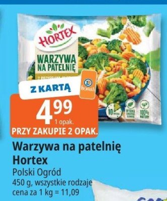 Warzywa na patelnię Hortex Polski Ogród promocja w Leclerc