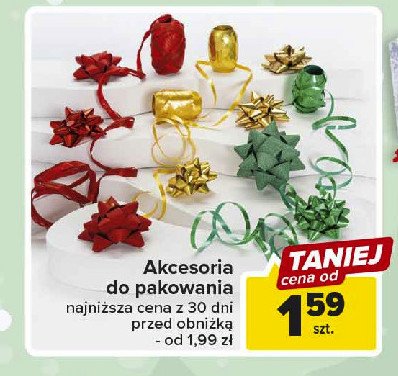 Wstążka świąteczna promocja w Action