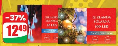 Girlanda solarna 100 LED promocja w Dino