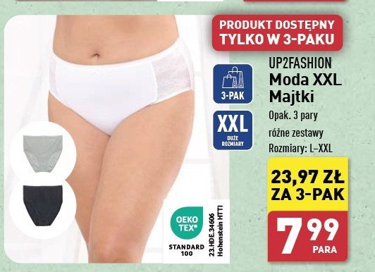 Majtki damskie l-xxl Up2fashion promocja