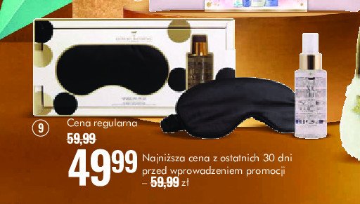 Zestaw w pudełku mgiełka do ciała i włosów 100 ml + opaska na oczy The luxury bathing promocja