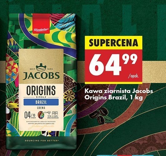 Kawa brazil Jacobs origins promocja