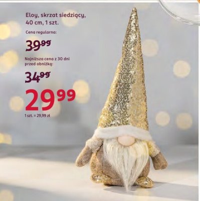 Skrzat siedzący, 40 cm promocja w Rossmann