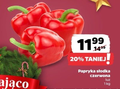 Papryka słodka czerwona luz promocja w Netto