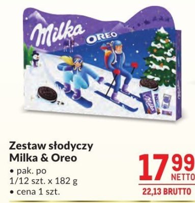 Zestaw słodyczy Milka & Oreo promocja w Makro