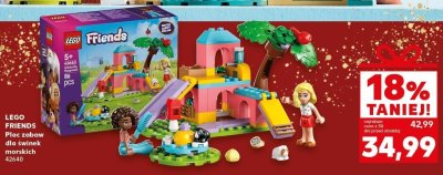 Klocki Lego Plac zabaw dla świnek morskich 42640 promocja w Kaufland