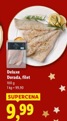 Dorada, filet  promocja w Lidl