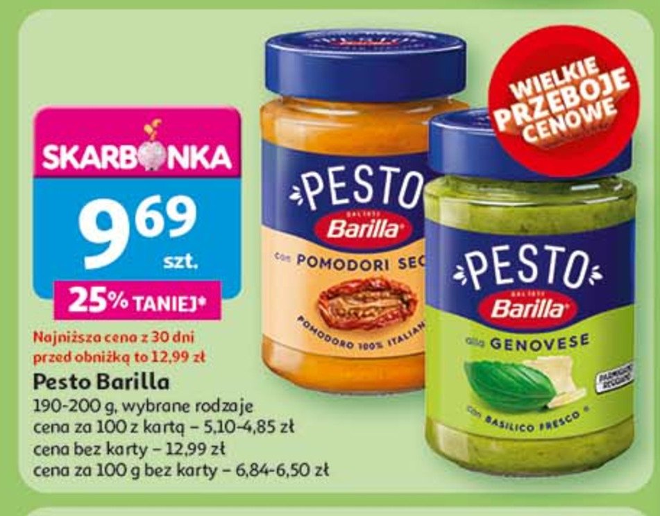 Pesto genovese Barilla promocja