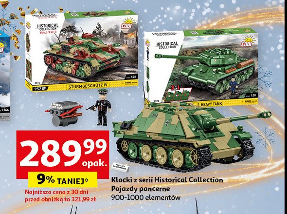 Czołg is - 2 Cobi promocja w Auchan