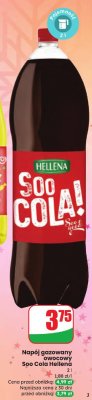 Napój gazowany owocowy Soo Cola Hellena promocja w Dino