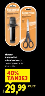 Ostrzałka do noży  promocja w Lidl