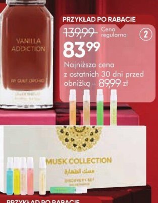 Perfumy GULF ORCHID VANILLA ADDICTION damsko-męska woda perfumowana promocja w Super-Pharm
